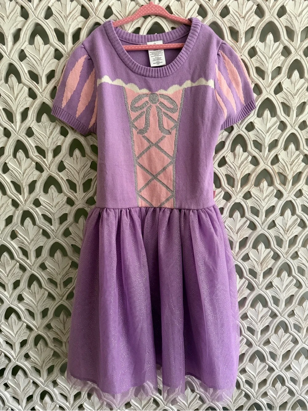 Disney Princess Rapunzel Sweater Dress, size L